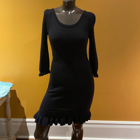 Black knit juicy couture dress - Picture 1 of 4